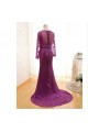 Mermaid Long Sleeves V-Neck Lace Mother of The Bride and Groom Dresses 602037 Mermaid Long Sleeves V-Neck Lace Mother of The Bride and Groom Dresses 602037
