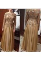 Elegant Long Sleeves Beaded Lace Mother of The Bride Dresses 602048 Elegant Long Sleeves Beaded Lace Mother of The Bride Dresses 602048