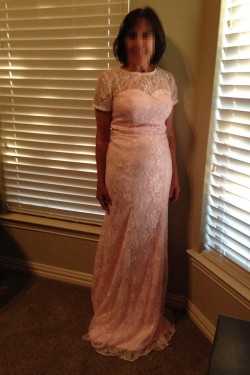 Lace Short Sleeves Mother of The Bride Dresses 602061