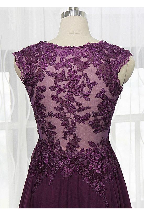 A-Line Lace Appliques V-Neck Mother of The Bride Dresses 602067 A-Line Lace Appliques V-Neck Mother of The Bride Dresses 602067