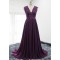 A-Line Lace Appliques V-Neck Mother of The Bride Dresses 602067