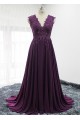 A-Line Lace Appliques V-Neck Mother of The Bride Dresses 602067 A-Line Lace Appliques V-Neck Mother of The Bride Dresses 602067