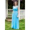 A-Line Beaded Lace Appliques Chiffon Long Mother of The Bride Dresses 602070