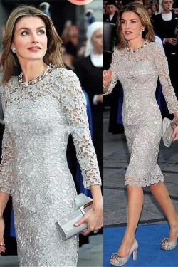 Elegant Lace Mother of The Bride Dresses 602079