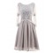 A-Line Lace Appliques Chiffon Mother of The Bride Dresses 602093