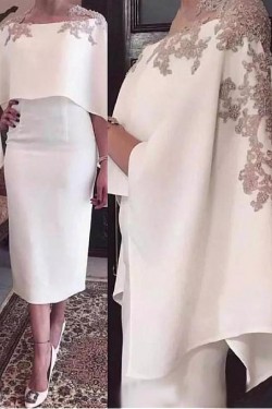 Elegant White Mother of The Bride Dresses 602094