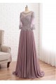 A-Line Lace Chiffon Mother of The Bride Dresses 602095