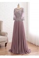 A-Line Lace Chiffon Mother of The Bride Dresses 602095