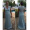 Beaded V-Neck Lace Long Mother of The Bride Dresses 602105
