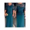 Lace and Chiffon V-Neck Mother of The Bride Dresses 602117