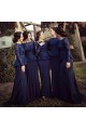 Elegant Lace Long Mother of The Bride Dresses Bridesmaid Dresses 602118