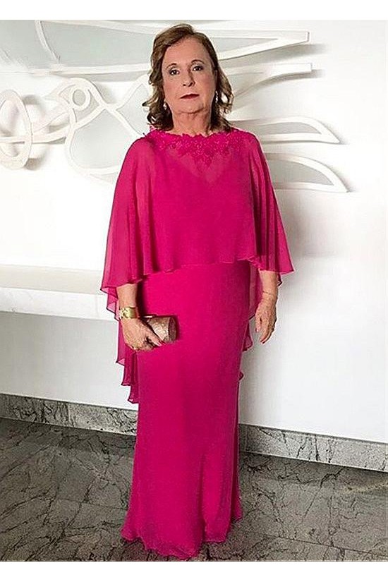Sheath Long Chiffon Mother of The Bride Dresses 602129 Sheath Long Chiffon Mother of The Bride Dresses 602129