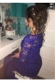 Mermaid Lace Long Sleeves Mother of The Bride Dresses 602130 Mermaid Lace Long Sleeves Mother of The Bride Dresses 602130
