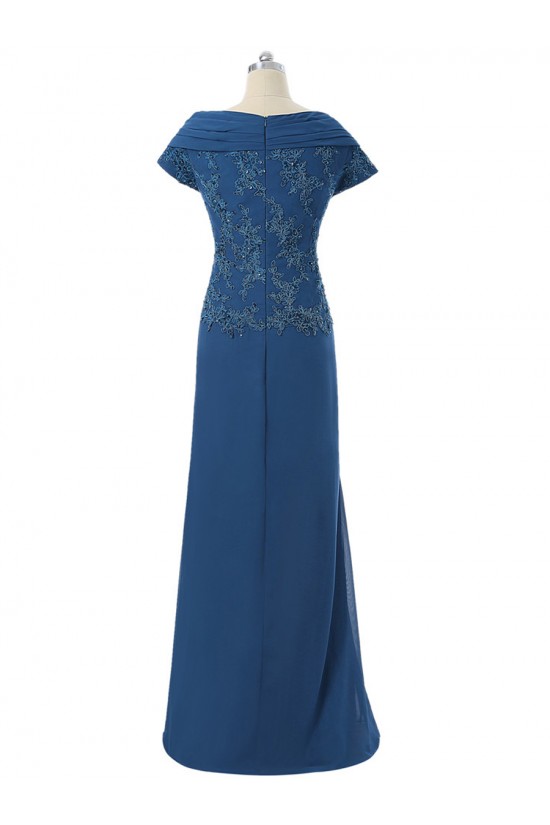 Beaded Lace Appliques Long Mother of The Bride Dresses 602150