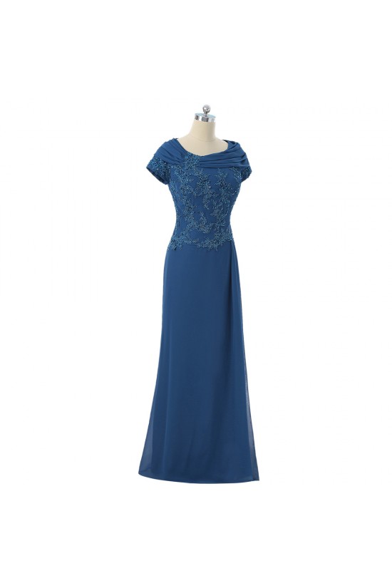Beaded Lace Appliques Long Mother of The Bride Dresses 602150