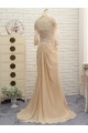 Beaded Lace Chiffon V-Neck Long Mother of The Bride Dresses 602157 Beaded Lace Chiffon V-Neck Long Mother of The Bride Dresses 602157