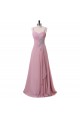 A-Line Beaded Lace Chiffon Long Mother of The Bride Dresses 602162