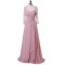 A-Line Beaded Lace Chiffon Long Mother of The Bride Dresses 602162