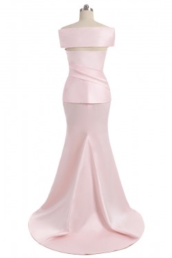 Long Pink Beaded Mermaid Mother of The Bride Dresses 602163