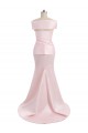 Long Pink Beaded Mermaid Mother of The Bride Dresses 602163