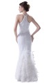 Modest Trumpet / Mermaid Sleeveless Floor length Lace Wedding Dresses WD010001