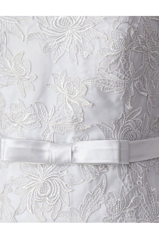 Elegant A-line Chapel Train Lace Wedding Dresses WD010008 Elegant A-line Chapel Train Lace Wedding Dresses WD010008