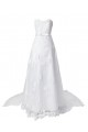 Elegant A-line Chapel Train Lace Wedding Dresses WD010008 Elegant A-line Chapel Train Lace Wedding Dresses WD010008