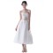A-line Sweetheart Tea-Length Wedding Dresses WD010012