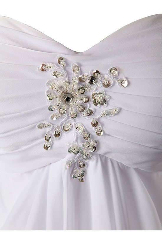 Empire Sweetheart Beaded Chiffon Sweep Train Maternity Wedding Dresses WD010016 Empire Sweetheart Beaded Chiffon Sweep Train Maternity Wedding Dresses WD010016
