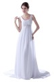Empire Straps Chiffon Chapel Train Maternity Wedding Dresses WD010017 Empire Straps Chiffon Chapel Train Maternity Wedding Dresses WD010017