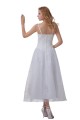 A-line Spaghetti Straps Tea-length Wedding Dresses WD010021 A-line Spaghetti Straps Tea-length Wedding Dresses WD010021
