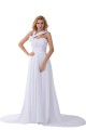 Sheath/Column Sweep Train Chiffon Wedding Dresses WD010022 Sheath/Column Sweep Train Chiffon Wedding Dresses WD010022