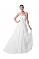 Sheath/Column One Shoulder Chiffon Wedding Dresses WD010025