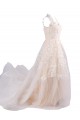 A-line Chapel Train Applique Wedding Dresses WD010027 A-line Chapel Train Applique Wedding Dresses WD010027