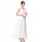 A-line V-neck Beaded Wedding Dresses WD010033