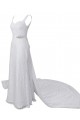 Sheath/Column Straps Chapel Train Lace Wedding Dresses WD010034 Sheath/Column Straps Chapel Train Lace Wedding Dresses WD010034