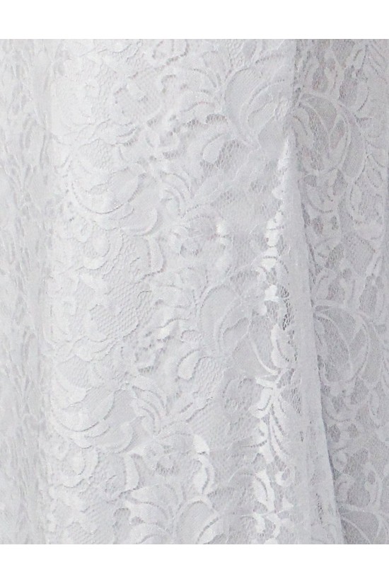 Sheath/Column Straps Chapel Train Lace Wedding Dresses WD010034 Sheath/Column Straps Chapel Train Lace Wedding Dresses WD010034