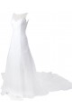A-line Chapel Train Lace Bateau Wedding Dresses WD010035 A-line Chapel Train Lace Bateau Wedding Dresses WD010035