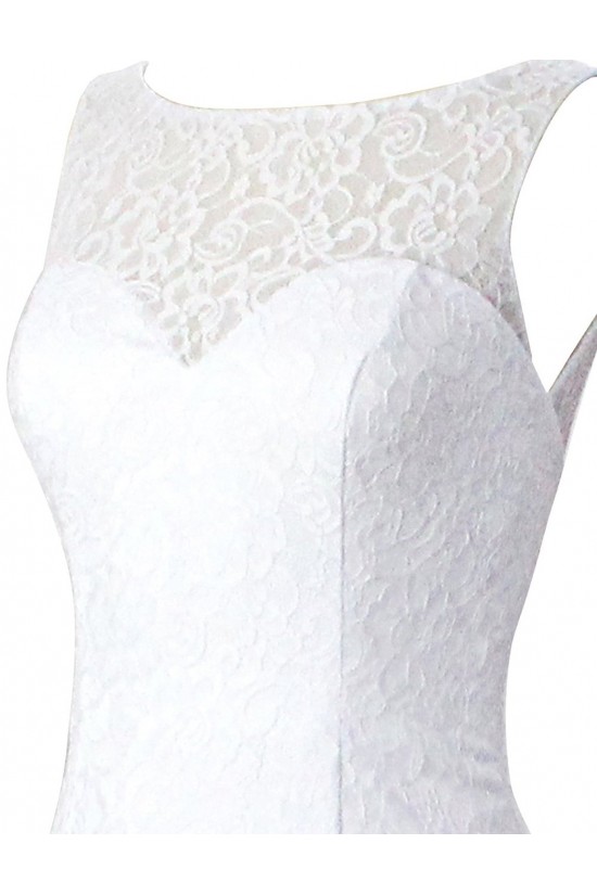 A-line Chapel Train Lace Bateau Wedding Dresses WD010035 A-line Chapel Train Lace Bateau Wedding Dresses WD010035