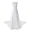 A-line Chapel Train Lace Bateau Wedding Dresses WD010035