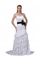 Trumpet/Mermaid Sweetheart Court Train Wedding Dresses WD010036