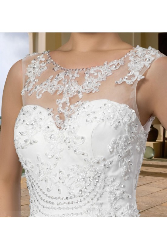 Trumpet/Mermaid Sweetheart Court Train Beaded Lace Wedding Dresses WD010042 Trumpet/Mermaid Sweetheart Court Train Beaded Lace Wedding Dresses WD010042