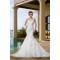 Trumpet/Mermaid Sweetheart Court Train Beaded Lace Wedding Dresses WD010042
