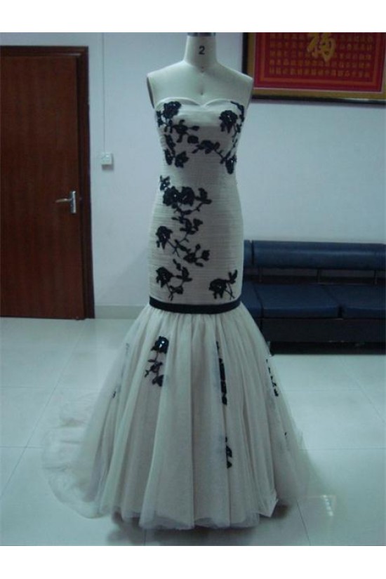 Trumpet/Mermaid Sweetheart Court Train Bridal Wedding Dresses WD010053 Trumpet/Mermaid Sweetheart Court Train Bridal Wedding Dresses WD010053