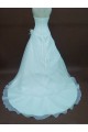 A-line Strapless Chapel Train Bridal Wedding Dresses WD010059 A-line Strapless Chapel Train Bridal Wedding Dresses WD010059