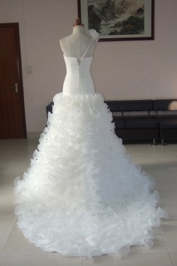 Ball Gown One Shoulder Bridal Wedding Dresses WD010070