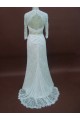 Trumpet/Mermaid 3/4 Sleeves Court Train Lace Bridal Wedding Dresses WD010073 Trumpet/Mermaid 3/4 Sleeves Court Train Lace Bridal Wedding Dresses WD010073