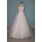 A-line Strapless Beaded Bridal Wedding Dresses WD010089