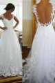 A-line Cap Sleeves Lace Bridal Wedding Dresses WD010091 A-line Cap Sleeves Lace Bridal Wedding Dresses WD010091