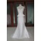 Trumpet/Mermaid Court Train Beaded Bridal Wedding Dresses WD010112